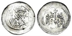 World Coins - Germany, Selz, Abtei. Circa 1150-1200. Anonymous Issue. Time of the Hohenstaufen.1180-1200. AR Pfennig (0.96g, 16mm). Nessel 8 var.