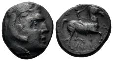 Ancient Coins - Macedonian Kingdom. Antigonos II Gonatas 277-239 BC. AE 17mm (4.43 gm). Pella mint. Furtwängler, Group 18