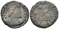 Ancient Coins - Valens. 364-378 AD. AE3 (2.79g, 17mm). Siscia mint. Struck 364-7 AD. RIC 7b
