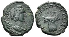 Ancient Coins - Moesia Inferior, Nikopolis. Julia Domna, Augusta. 193-217 AD. AE Assarion (2.79g, 17mm). Pick 1481