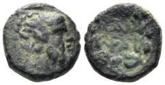 Ancient Coins - Mysia, Lampsakos. Circa 190-85 BC. AE 10mm (1.22g). SNG BN 1254-6