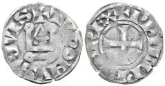 World Coins - France. Royal. Philippe IV le Bel. 1285-1314. Billon Denier tournois (1.00g, 18mm). Duplessy 223