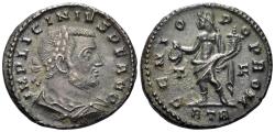 Ancient Coins - Licinius I. 308-324 AD. AE Follis (3.83g, 21mm), Treveri mint. Struck 316 AD. RIC 119