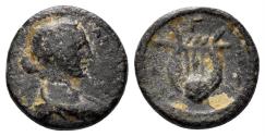 Ancient Coins - Seleucis and Pieria, Antioch. Second half of 2nd Century AD. AE Chalkous (1.71g, 11mm). Contemporary imitative issue. cf. RPC IV.3 7221