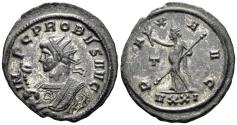 Ancient Coins - Probus. 276-282 AD. AE Antoninianus (3.44g, 23mm). Ticinum mint. Struck 280 AD. RIC 516 var.