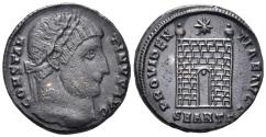 Ancient Coins - Constantine I ’the Great’. 307-337 AD. AE Follis (3.87g, 18mm). Antioch mint. Struck 326/7 AD. RIC 71