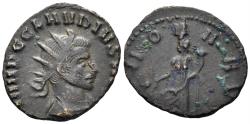 Ancient Coins - Claudius II Gothicus. 268-270 AD. AE Antoninianus (2.13g, 19mm). Rome mint. Struck 268/9 AD. RIC 18