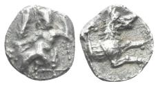 Ancient Coins - Lykaonia, Laranda. Circa 324-323 BC. AR Obol (0.58g, 10mm). Göktürk 82