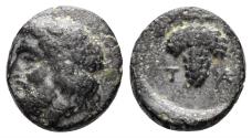 Ancient Coins - Aiolis, Temnos. Circa 300-200 BC. AE 11mm (1.26g). SNG Copenhagen 246-8