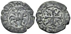 World Coins - Kingdom of Cilician Armenia. Hetoum I. 1226-1270. AE Kardez (2.22g, 19mm). AC type 359