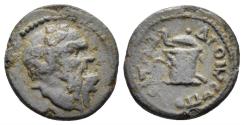 Ancient Coins - Phrygia, Dionysopolis. Time of Hadrian. 117-138 AD. AE 15mm (1.77 gm). RPC III 2576
