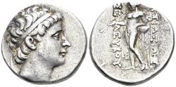 Ancient Coins - Seleukid Kingdom. Seleukos II Kallinikos. 244-226 BC. AR Tetradrachm (17.01g, 32mm). Antioch mint. SC 689.4