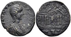 Ancient Coins - Phoenicia, Tyre. Julia Maesa, Augusta. 218-224/5 AD. AE Dichalkon (11.29g, 28mm). RPC VI Online 8648 (temporary)