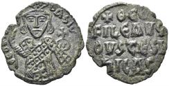 Ancient Coins - Theophilus. 826-842. AE Follis (6.24g, 28mm). Constantinople mint. Struck 830/1-842. SB 1667