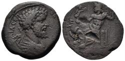 Ancient Coins - Seleukis und Pieria. Gabala. Septimius Severus. 193-211 AD. AE 26mm (8.86 gm). Mionnet 642. Very rare