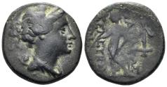 Ancient Coins - Seleukid Kingdom, Seleukos II. 246-225 BC. AE 17mm (3.87g). Ephesos mint. SC 673 var.