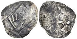 World Coins - Germany. Hall in Schwaben. 14th century. AR Pfennig / Heller (0.83g, 19mm). Saurma 1364
