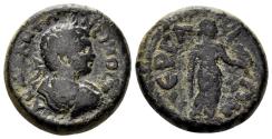 Ancient Coins - Pamphylia, Perge. Caracalla. 198-217 AD. AE 19.5mm (6.48 gm). SNG Copenhagen 325