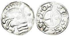 World Coins - France. Provincial. Blois (comté). Time of Thibaut III. Circa 1037-1089/90. AR Denier (1.22g, 20mm). Poey d'Avant 1690