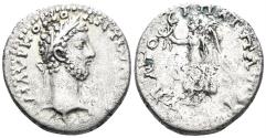 Ancient Coins - Cappadocia, Caesarea. Commodus. 177-192 AD. AR Drachm (4.30g, 19mm). RPC IV.3, 7097