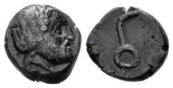Ancient Coins - Lydia, Uncertain mint. Autophradates, Satrap. 392-388 and 380-355 BC. AE 10mm (1.40g). Winzer 11.7