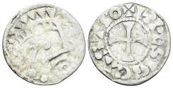 World Coins - France. Provincial. Blois (comté). Time of Thibaut III. Circa 1037-1089/90. AR Denier (1.21g, 21mm). Duplessy, Féodales 578