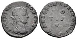 Ancient Coins - Licinius II, Caesar. 317-324 AD. AE Follis (2.56 gm, 18mm). Arelate mint. Struck 320/1 AD. RIC 221