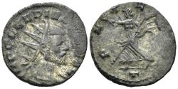 Ancient Coins - Claudius II Gothicus. 268-270 AD. AE Antoninianus (3.49g, 18mm). Mediolanum mint. Struck 269 AD. RIC 157