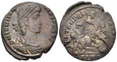 Ancient Coins - Constantius II. 324-361 AD. AE Centenionalis (4.99g, 23mm). Alexandria mint. Struck 351-4 AD. LRBC 2836