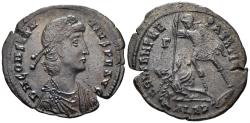 Ancient Coins - Constantius II. 324-361 AD. AE Centenionalis (3.63g, 25mm). Alexandria mint. Struck 351-4 AD. LRBC 2836