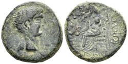 Ancient Coins - Phrygia, Philomelion. Claudius I.41-54 AD. AE 19mm (5.27g). Brocchos, magistrate. RPC I 3247