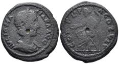 Ancient Coins - Thrace, Deultum. Julia Mamaea, Augusta. 222-235 AD. AE 24.5mm (8.63g). RPC VI 756 (temporary)