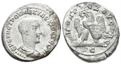 Ancient Coins - Seleucis and Pieria. Antioch. Herennius Etruscus, as Caesar, 249-51 AD. AR Tetradrachm (12.46g, 26mm). Struck 250-251 AD. Prieur 636