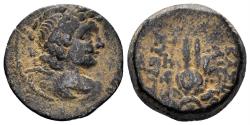 Ancient Coins - Seleukid Kingdom. Antiochos VII Euergetes (Sidetes). 138-129 BC. AE 19mm (5.34 gm). Antioch on the Orontes mint. SC 2067.1d