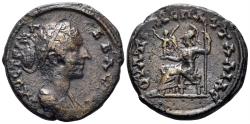 Ancient Coins - Thrace, Pautalia. Faustina II, Augusta. 147-176 AD. AE 21mm (5.64g). RPC online IV.1, 8813