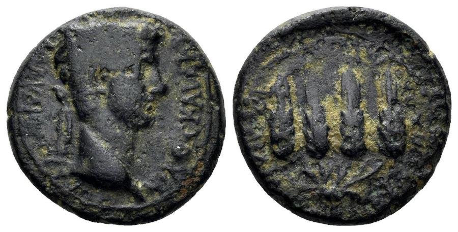 Ancient Coins - Lydia, Philadelphia. Claudius, 41-54 AD. AE 18mm (5.34 gm). RPC I 3039