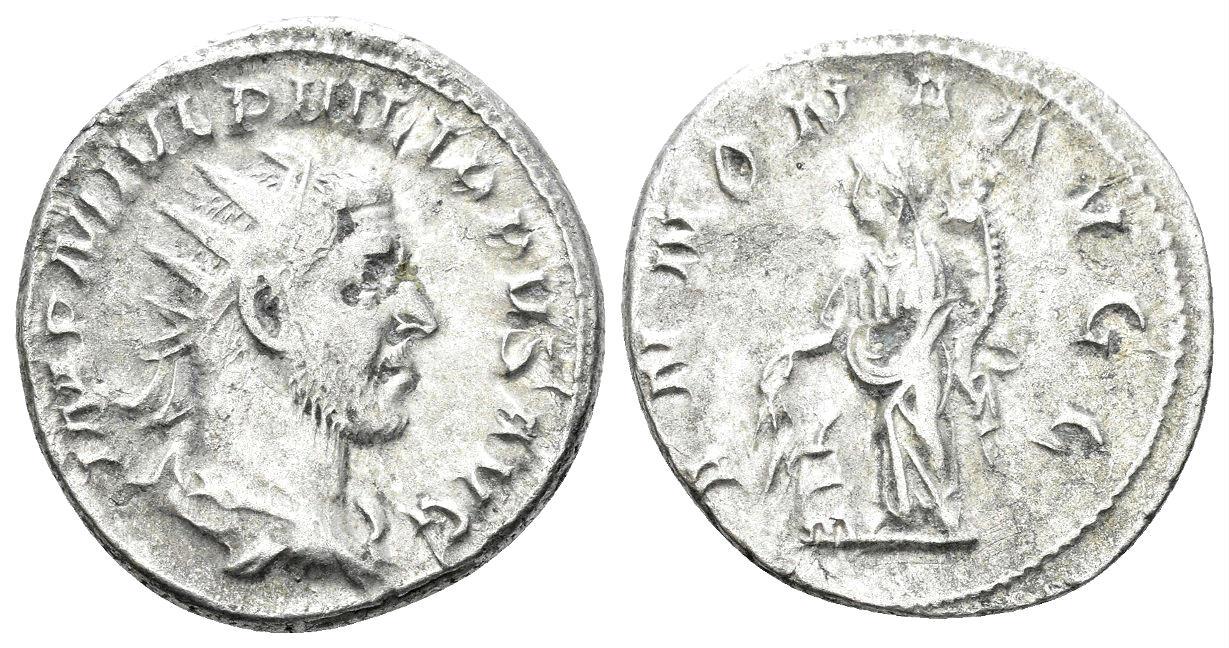 Philip I Arabs. 244-249 AD. AR Antoninianus (3.97g, 21mm). Rome