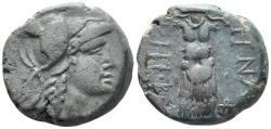 Ancient Coins - Mysia, Pergamon. Circa 2nd Century BC. AE 20.5mm (8.18g). SNG von Aulock 1374