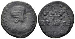 Ancient Coins - Bithynia, Nikaia. Julia Mamaea, Augusta. 222-235 AD. AE 21.5mm (4.41g). RPC VI 3149