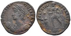 Ancient Coins - Constantius II. 337-361 AD. AE Centenionalis (4.01g, 21mm). Alexandria mint. Struck 348-50 AD. RIC 62