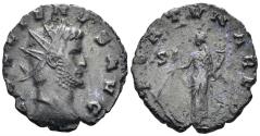 Ancient Coins - Gallienus. 253-268 AD. AE Silvered Antoninianus (2.73g, 20mm). Rome mint. Struck 267/8 AD. Göbl 586a