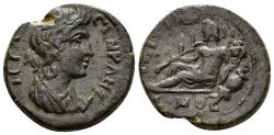 Ancient Coins - Lydia, Saitta. Imperial Times, 3rd century AD. AE 19mm (6.03 gm). SNG München 439