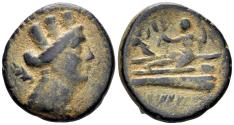 Ancient Coins - Phoenicia, Arados. Circa 176/5 BC - 115/6 AD. AE 21mm (6.67g, mm). Dated CY 130 (129/8 BC). Duyrat 2357–424