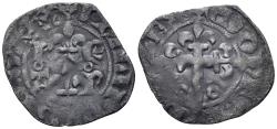 World Coins - France, Royal. Philippe VI de Valois. 1328-1350. AR Double Tournois (0.82g, 21mm). Struck 1337. Duplessy 271