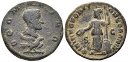 Ancient Coins - Arabia, Philippopolis. Divus Julius Marinus, died before 244 AD. AE 23mm (8.43g). Struck circa 247-9 AD. SNG ANS 140