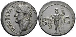 Ancient Coins - Agrippa. Died 12 AD. AE As (11.20g, 29mm). Rome mint. Struck under Gaius (Caligula) 37-41 AD. RIC 58