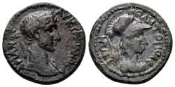 Ancient Coins - Mysia, Miletopolis. Hadrian. 117-138 AD. AE 20mm (4.85 gm). RPC III 1652