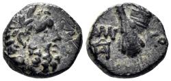Ancient Coins - Pontos, Amisos. Time of Mithradates VI Eupator. Circa 85-65 BC. AE 11mm (1.50g). RG 23