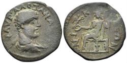 Ancient Coins - Bithynia, Nikaia. Severus Alexander, as Caesar. 222 AD. AE 24mm (3.51g). RPC VI, 30961 corr. (this coin)