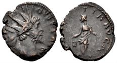 Ancient Coins - Tetricus I. 271-274 AD. AE Antoninianus (2.53g, 19mm). Treveri mint. Struck 272 AD. RIC 90